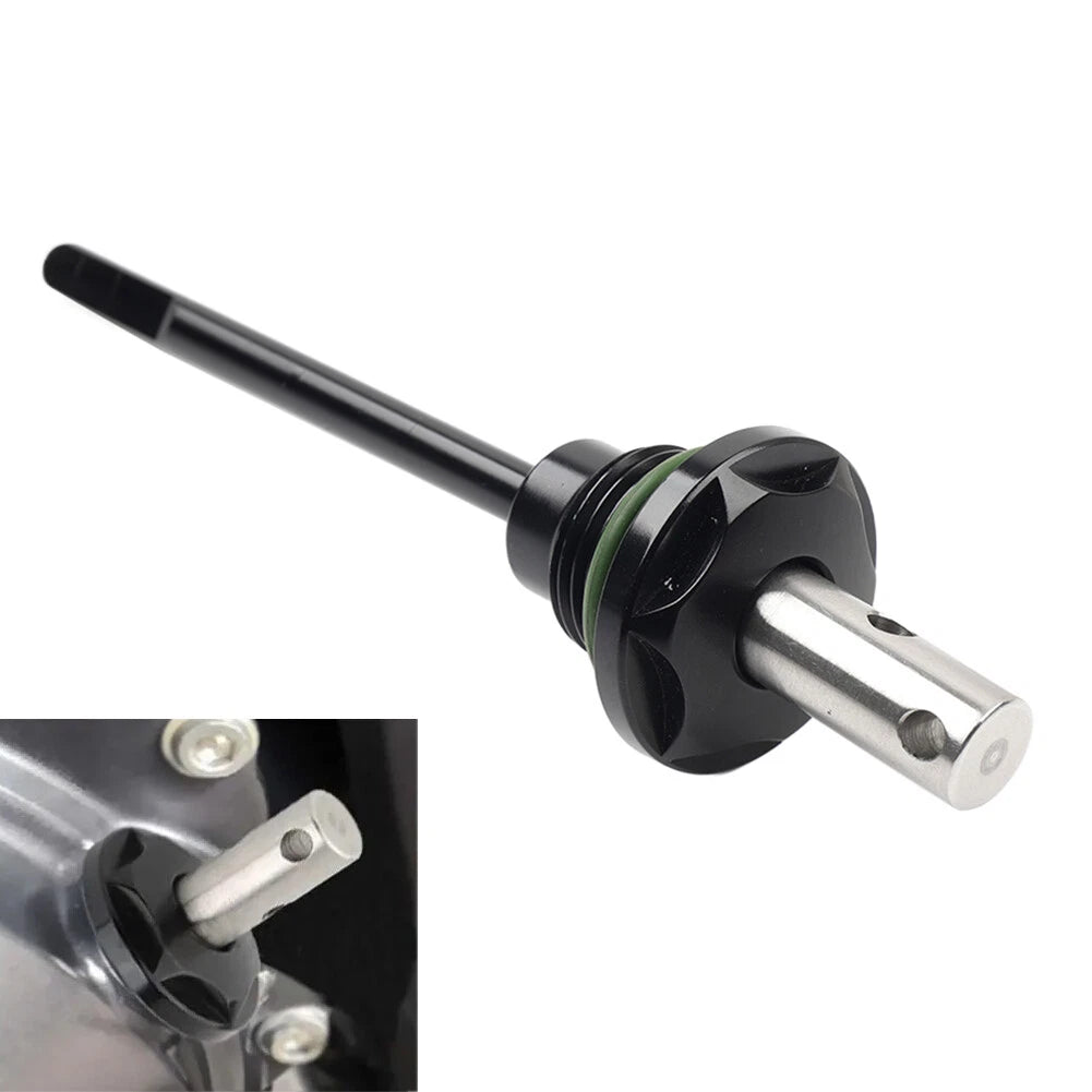 Pick-Proof Transmission Oil Dipstick for Harley Dyna Softail Road Glide