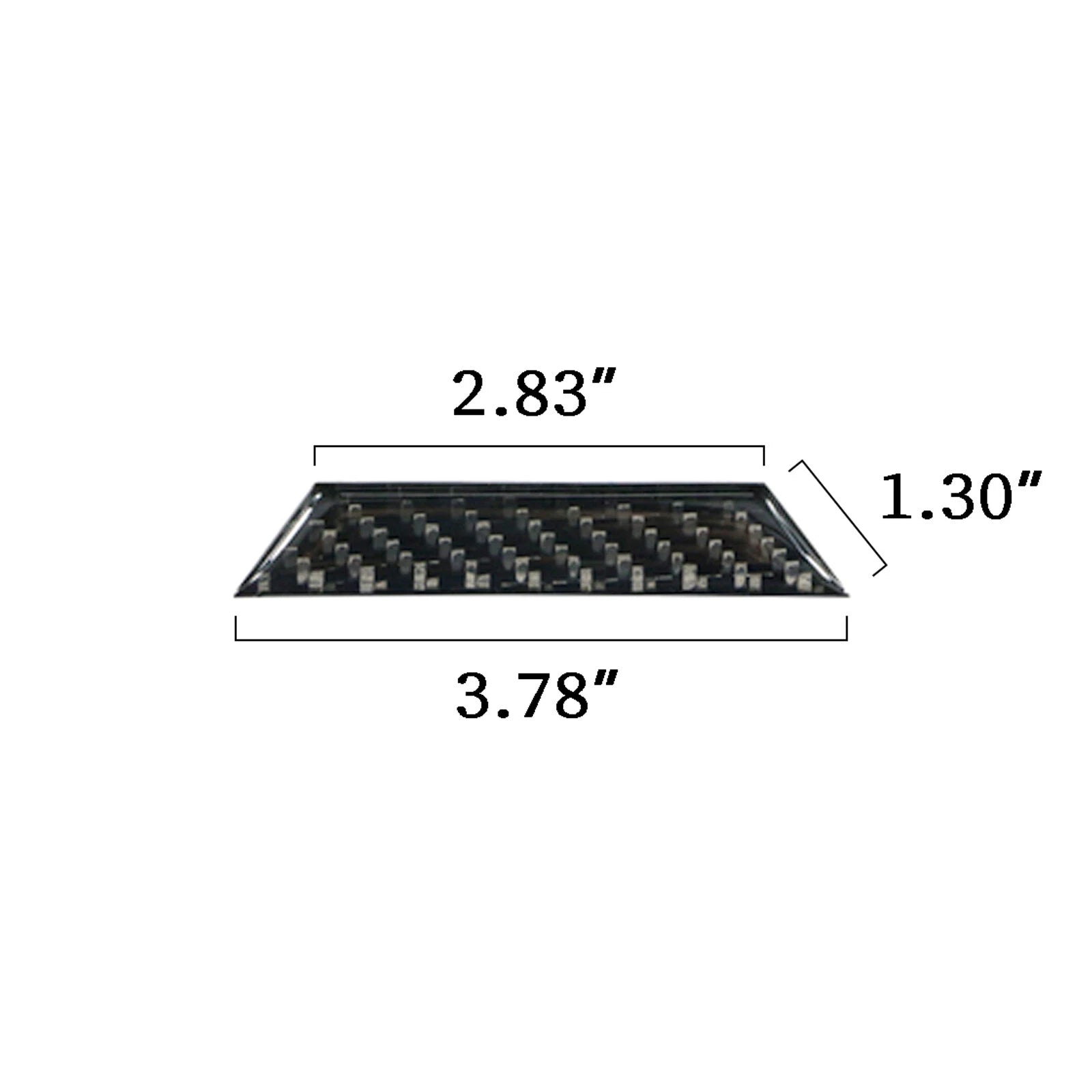 Carbon Fiber Inner Console Storage Box Trim for Honda Civic (2016-2021)