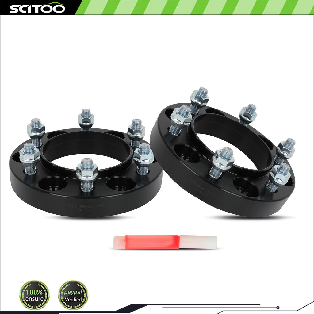 2X 1" Hub Centric Wheel Spacers 6x5.5 for Toyota Tacoma (2002–2023) 4WD