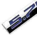 Polished Chrome Badge Emblem for 5.7L Engine (Specific Model Years)