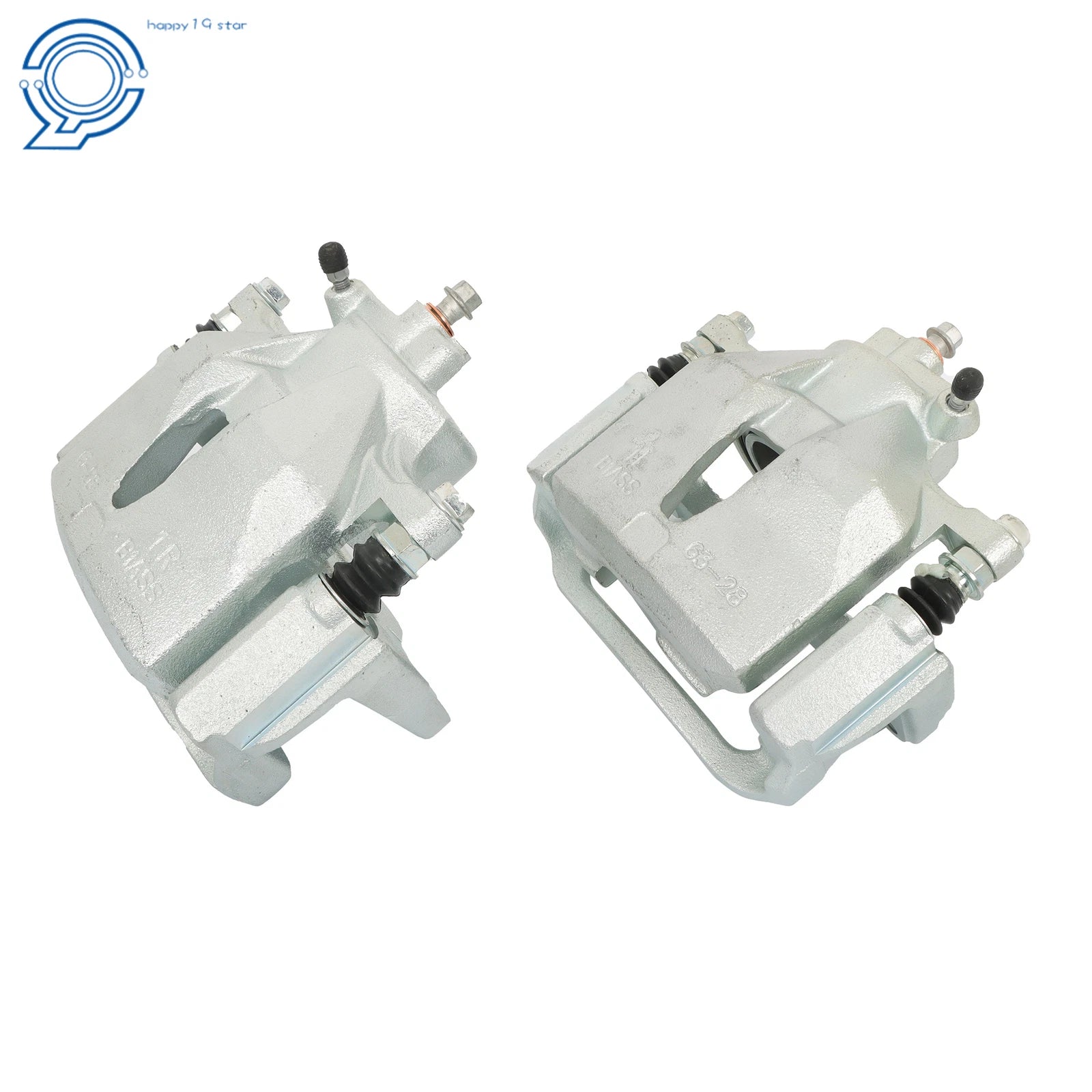 Set of 4 Brake Calipers for Toyota Sienna (2004–2010) Front & Rear