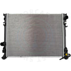 Aluminum Radiator & AC Condenser Cooling Kit for Dodge Charger (2006–2009)
