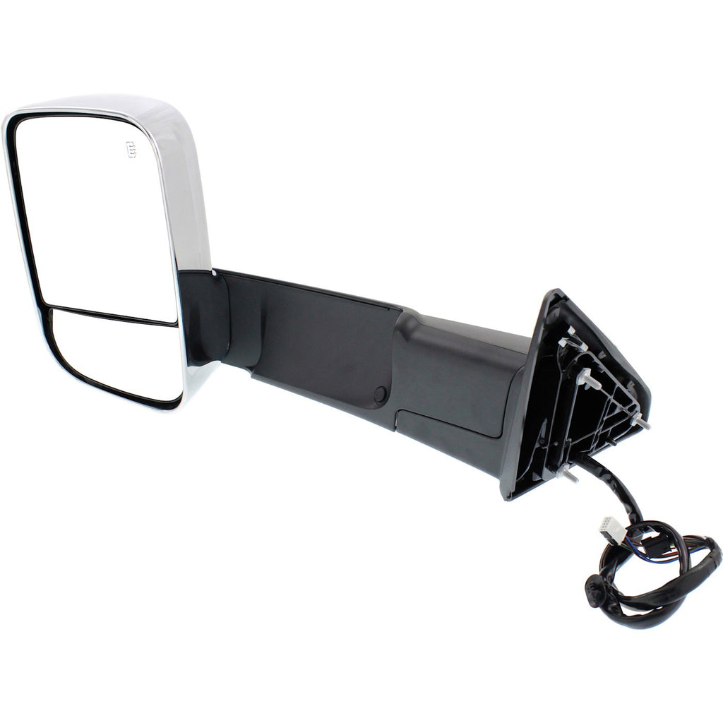 Tow Mirror for Ram 2500 (2013–2018) Left Side Power Fold Heated Signal