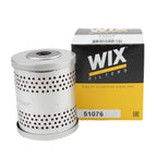 WIX 51076 Engine Oil Filter for Dodge Plymouth (Cartridge, Metal Canister)