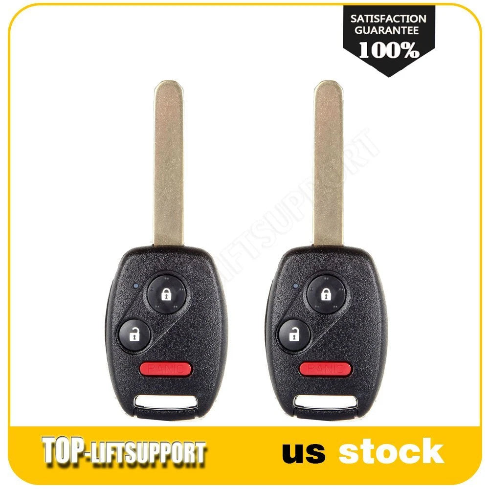 2 Smart Remote Key Fob for Honda Civic LX (2006–2011)