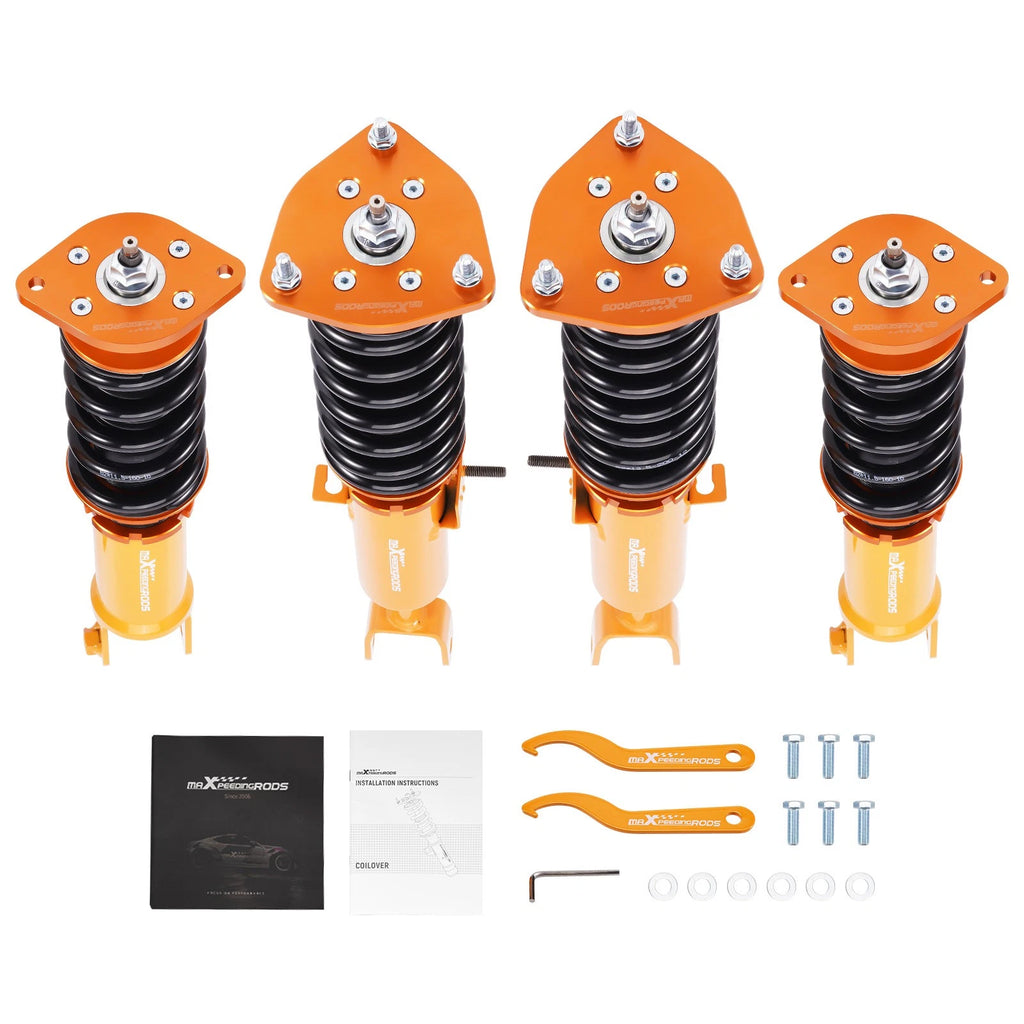 24-Way Adjustable Coilovers for Nissan 350Z / G35 (2003–2008)