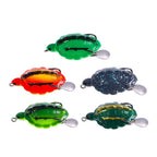 Topwater Fishing Lure with Hollow Body Design for Enhanced Frog Imitation