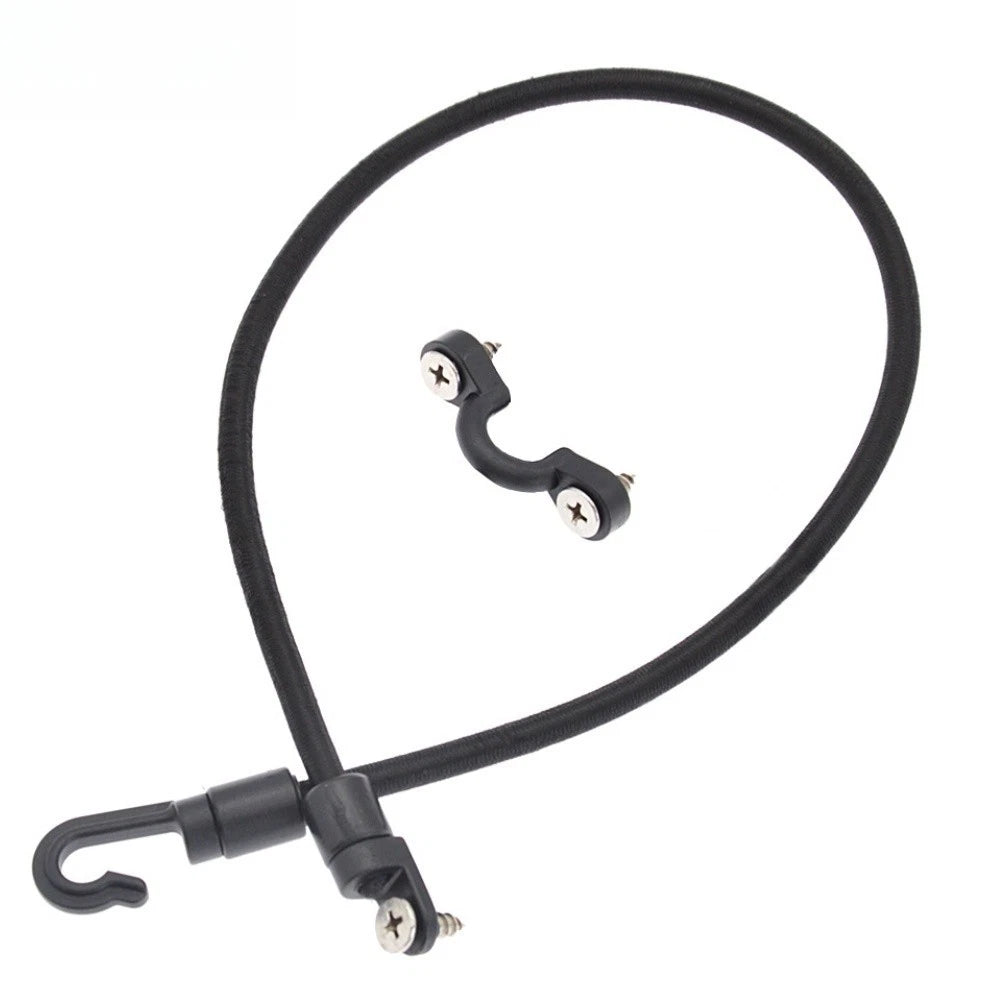 2pcs Elastic Hook Anti-Lost Rope for Kayak Fishing Rod Accessories