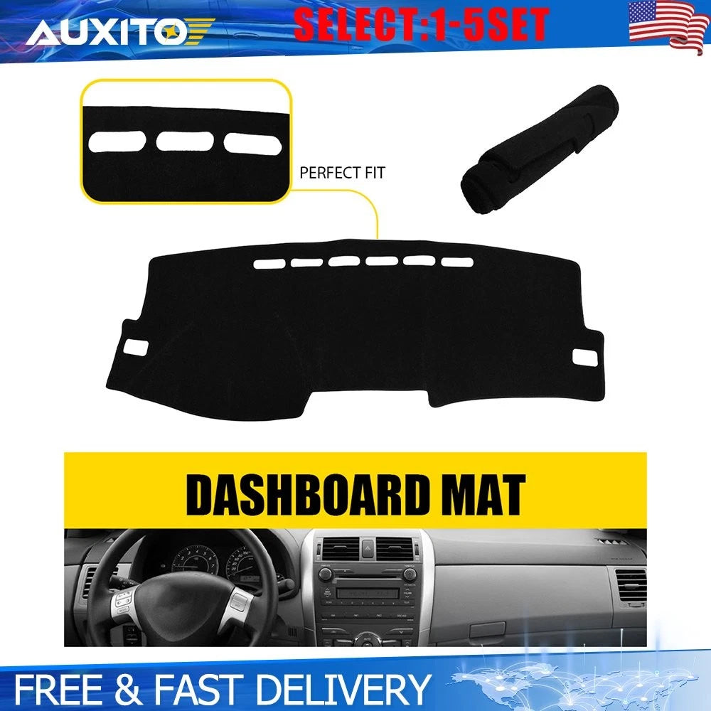 DashMat Dashboard Cover for Toyota Corolla (2009–2013) Non-Slip Pad