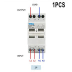 Circuit Breaker Transfer Switch 2P 40A 63A for Dual Power
