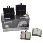 Set of 4 Rear Disc Brake Pads for Mercedes C230 C240 SLK230 SLK300 SLK320 (2000–2006)