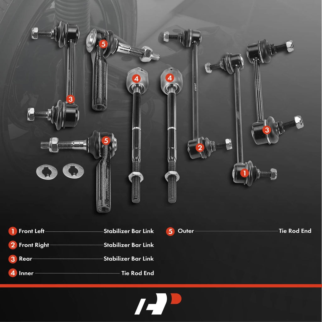 8x Sway Bar End Link for Ford Taurus Mercury Sable (2008-2009)