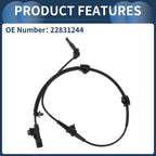 ABS Wheel Speed Sensor No. 22831244 for Chevrolet Malibu (2013–2015)