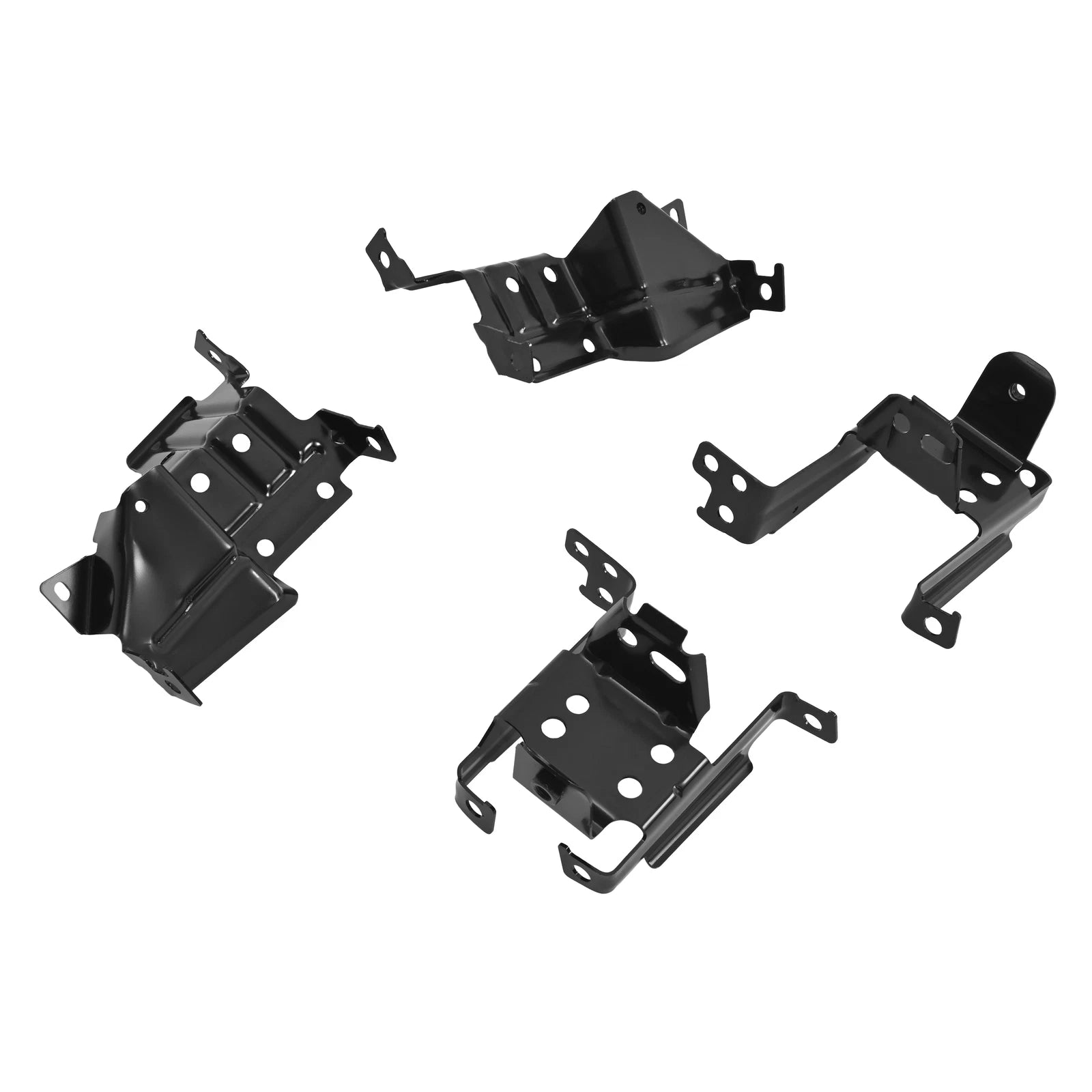 Set of 2 Front Bumper Bracket Reinforcements for GMC Sierra 2500 3500 (2011–2014)