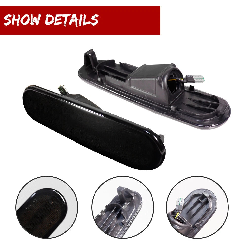 Full LED Side Marker Lights for Honda Civic Si EP3 (2002–2005)