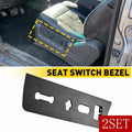 Set of 2 Power Seat Switch Housing Panels for Ford F-150 (2009–2014)