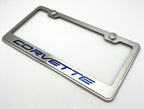 License Plate Frame Stainless Steel Replacement for Chevrolet Corvette (1997–2025)