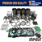 Overhaul Rebuild Kit for Yanmar Komatsu 4D84E (4TNE84, S4D84E, 16V)