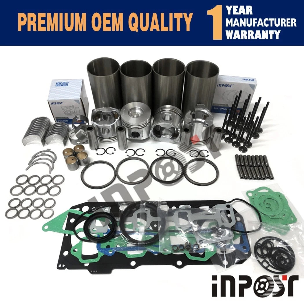 Overhaul Rebuild Kit for Yanmar Komatsu 4D84E (4TNE84, S4D84E, 16V)