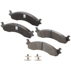 Brake Disc and Pad Kit for Ford F-250 (1995–1997) Cross-drilled