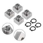 Set of 4 Insert Nut & Snap Ring 04414 03400 for Triton XT & LT