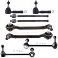 Set of 8 Front Lower Control Arms Sway Bars Tie Rods for Dodge Charger (2006–2010)