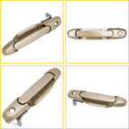 Set of 2 Exterior Door Handles for Toyota Sienna (1998–2003) Beige EPY