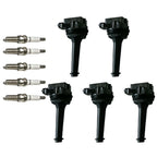 5X Ignition Coil & Spark Plug Kits for Volvo C70 S60 S80 V70 XC70 XC90 (1998–2019)