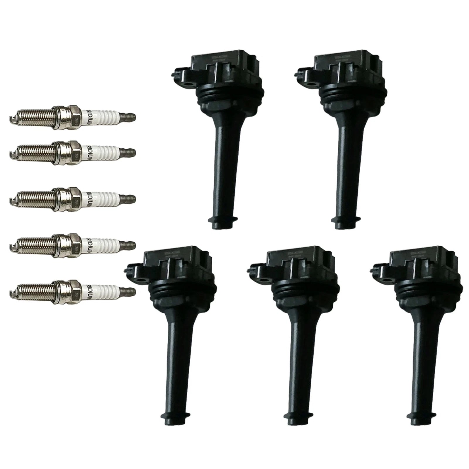 5X Ignition Coil & Spark Plug Kits for Volvo C70 S60 S80 V70 XC70 XC90 (1998–2019)