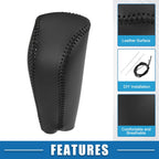 Gear Shift Lever Cover for Honda Odyssey (2015–2018) - Black Stitches