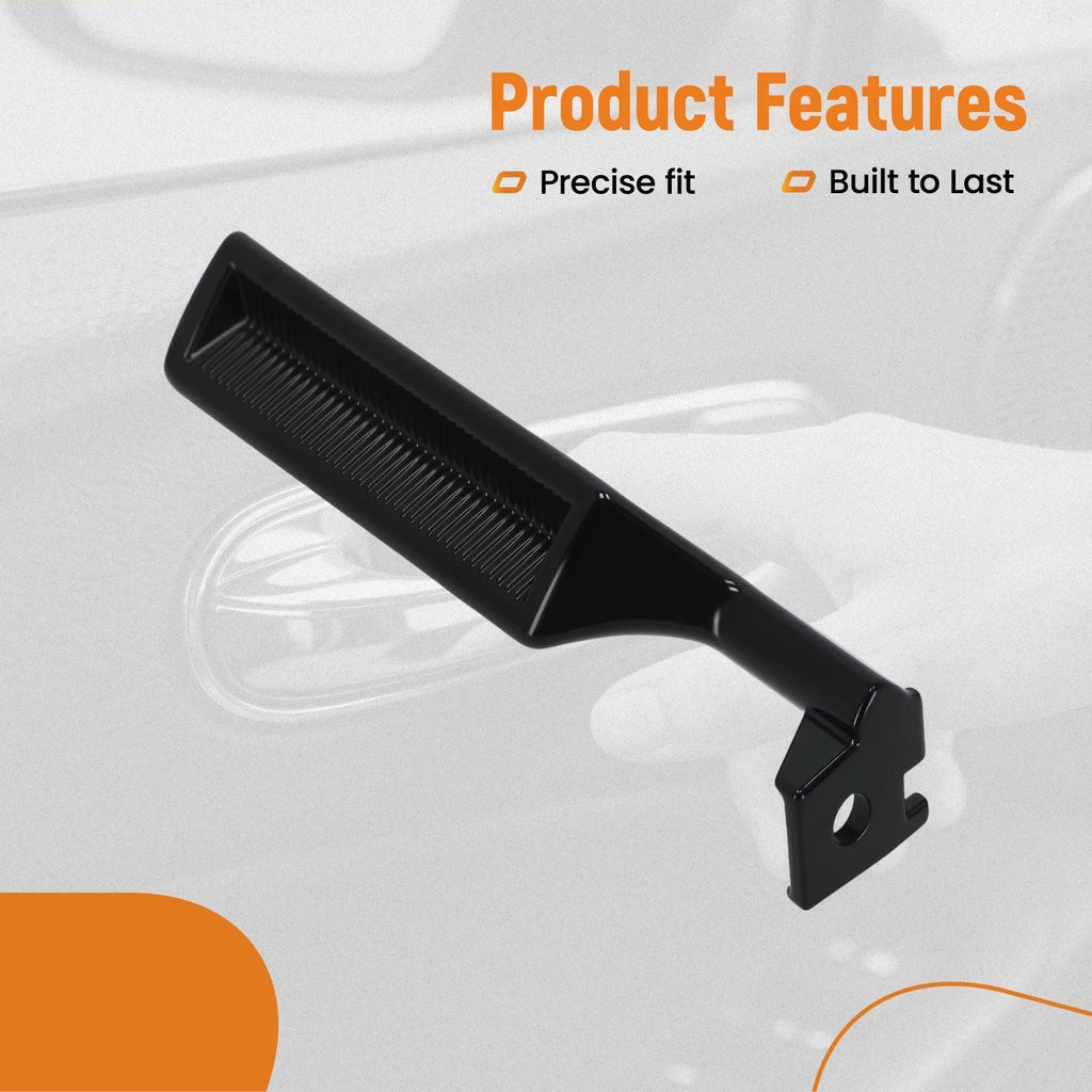 Front Rear Left Door Handle for Ford F150 (1987–1996) - Black Plastic