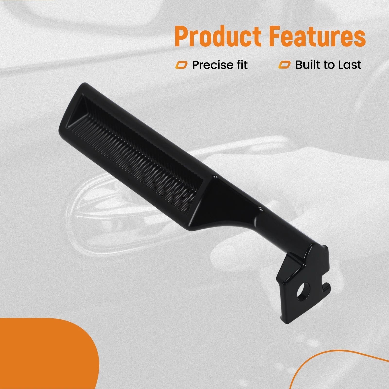 Front Rear Left Door Handle for Ford F150 (1987–1996) - Black Plastic