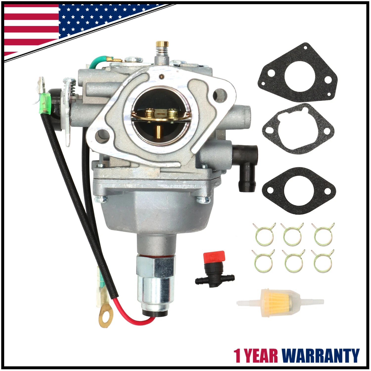 Carburetor for Cub Cadet I1046, Troy Bilt RZT 50, Husq LGT2554, SLTX 1054