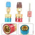Hose Connectors for R1234YF to R134A Car AC (Set of 2)