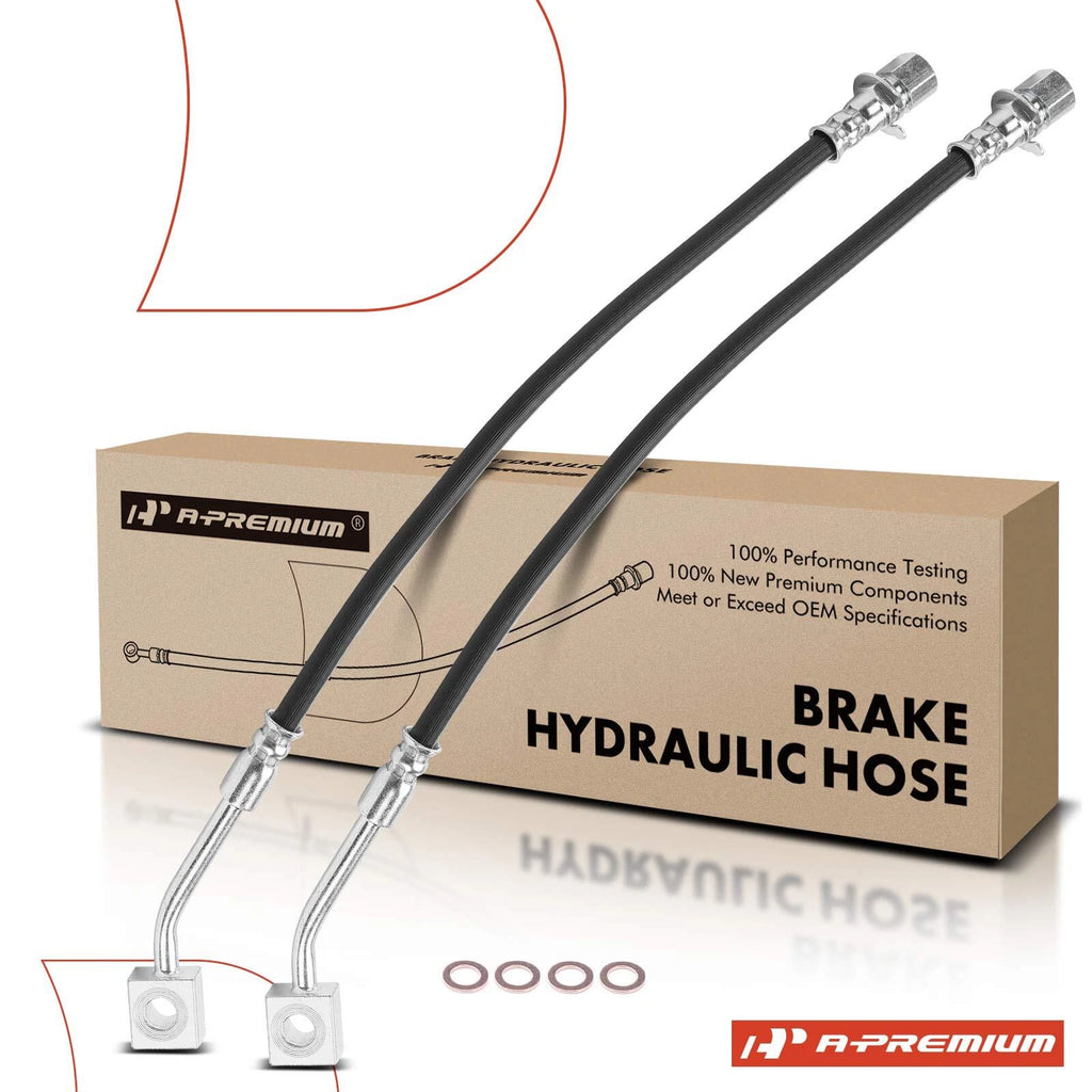2X Front Brake Hydraulic Hose for Mitsubishi Raider Dodge Ram (2006–2009)