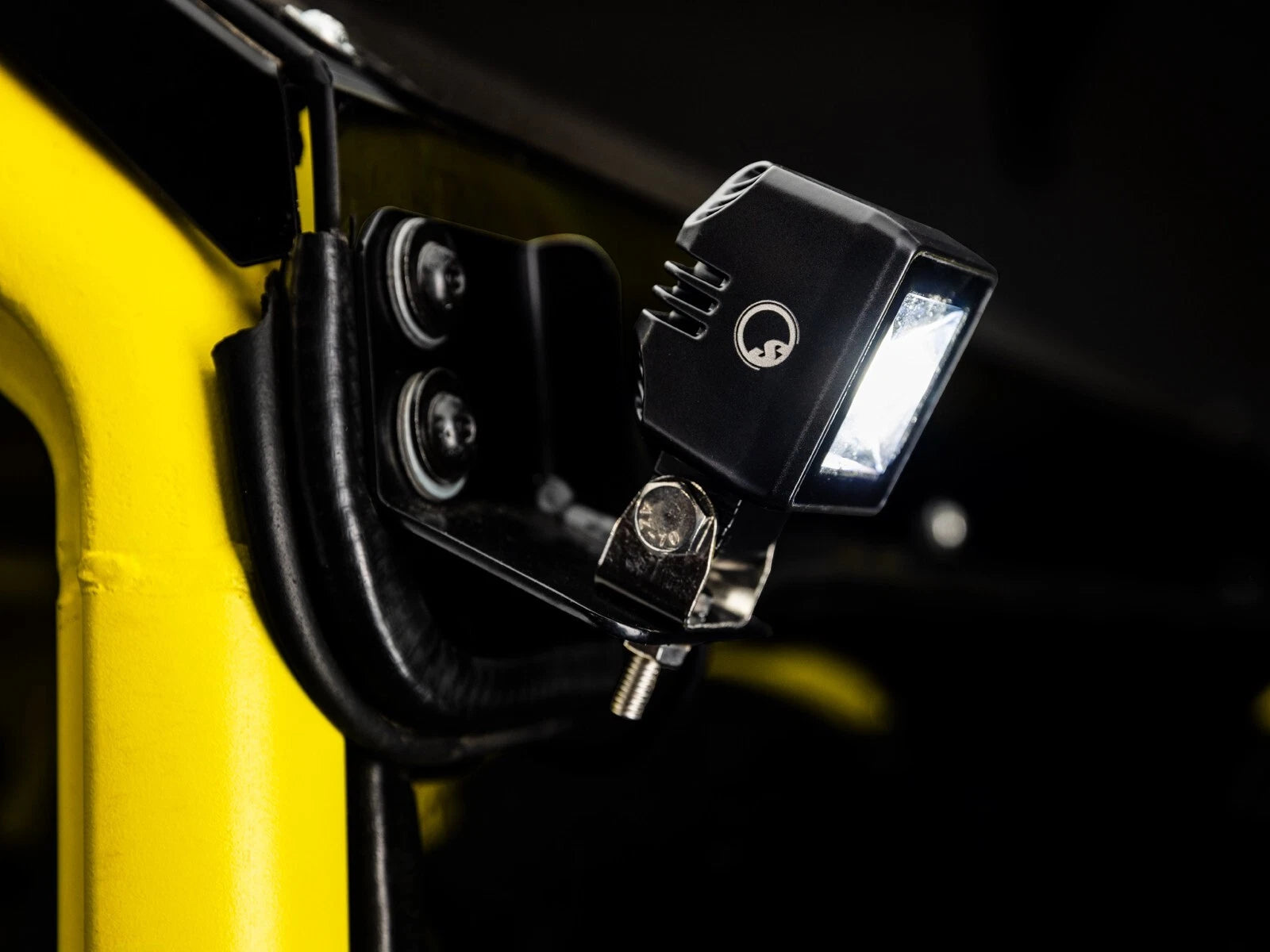 2X SuperATV Rear-Facing LED Cube Lights for Can-Am Defender (See Fitment)