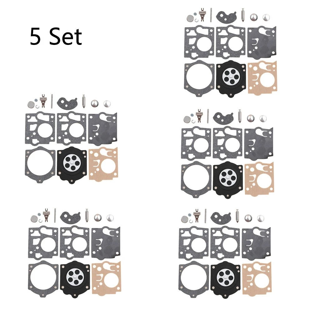 Set of 5 Carburetor Repair Kits K10-SDC for McCulloch, Homelite, Echo