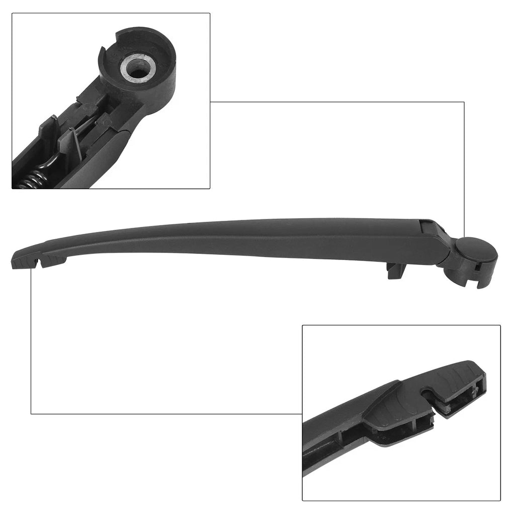 Set of 2 Rear Windshield Wiper Blade Arms for BMW E39 Touring (1996–2003)