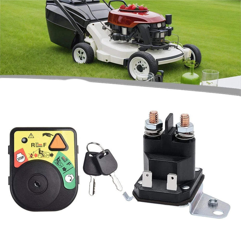 Ignition Switch Module with Starter Solenoid for Lawn Equipment (Multiple Models)