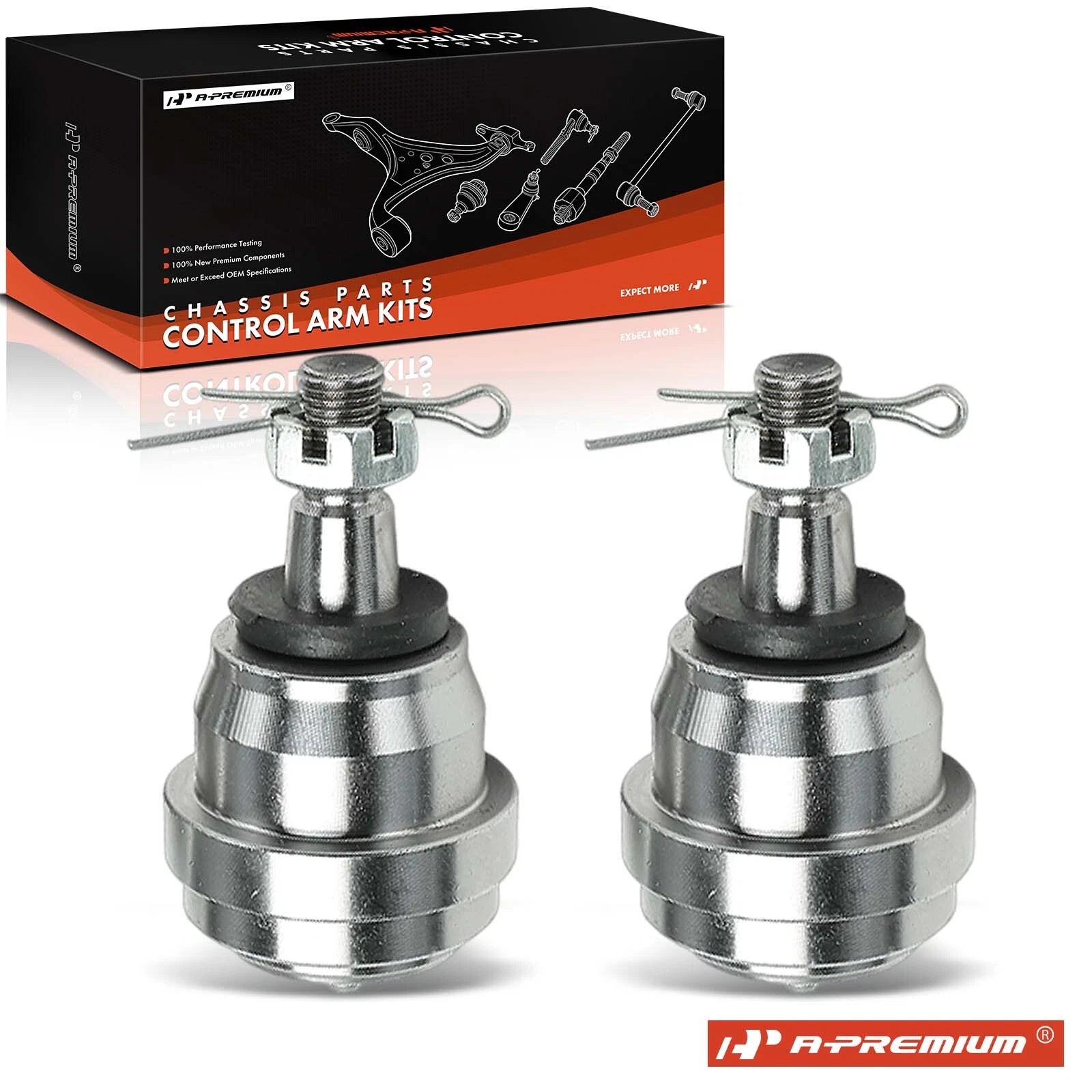 2X Front Lower Ball Joint for Jeep Grand Cherokee (1999–2004) Wrangler