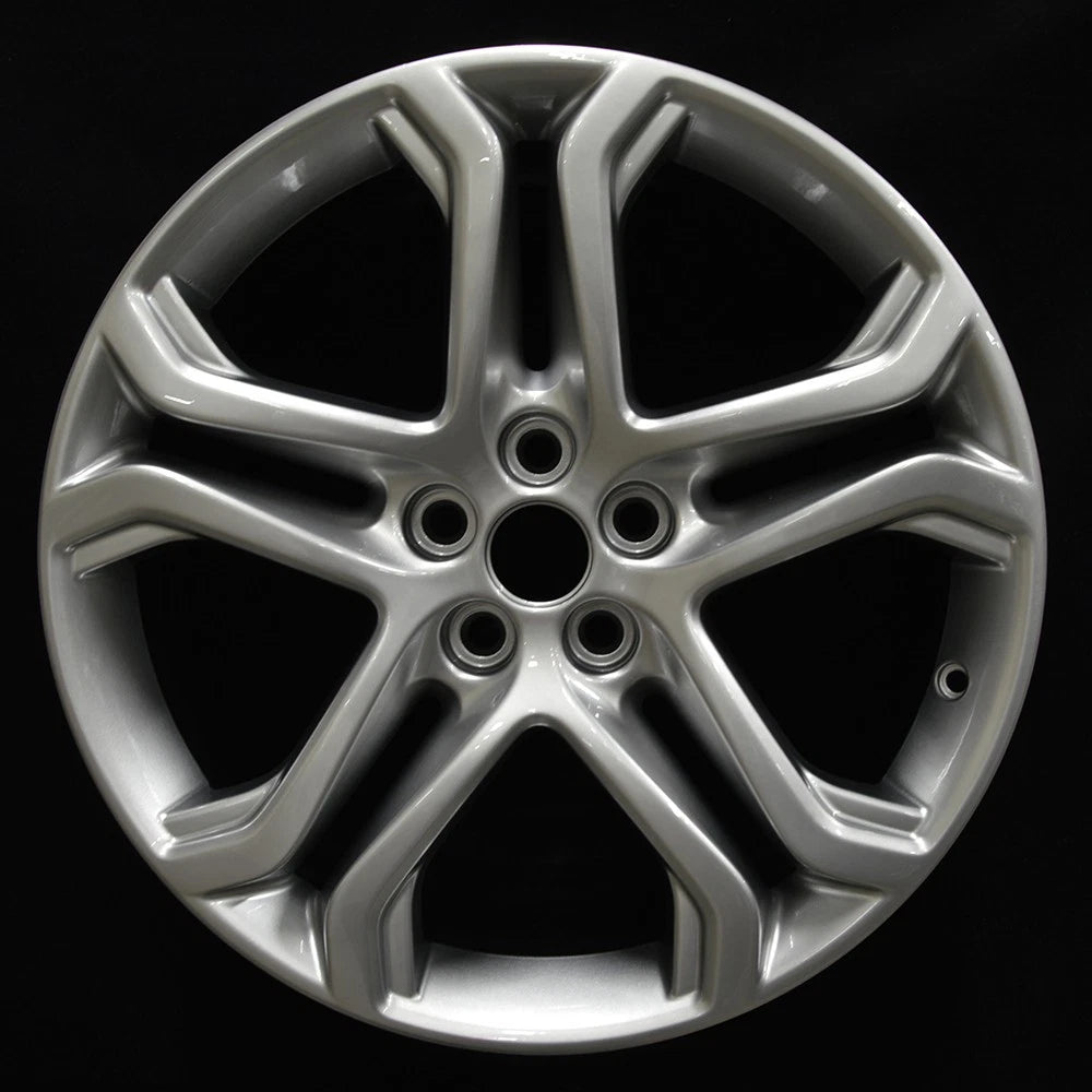 Factory Wheel Hyper Medium Silver 19x8 Replacement for Ford Edge (2015–2018)