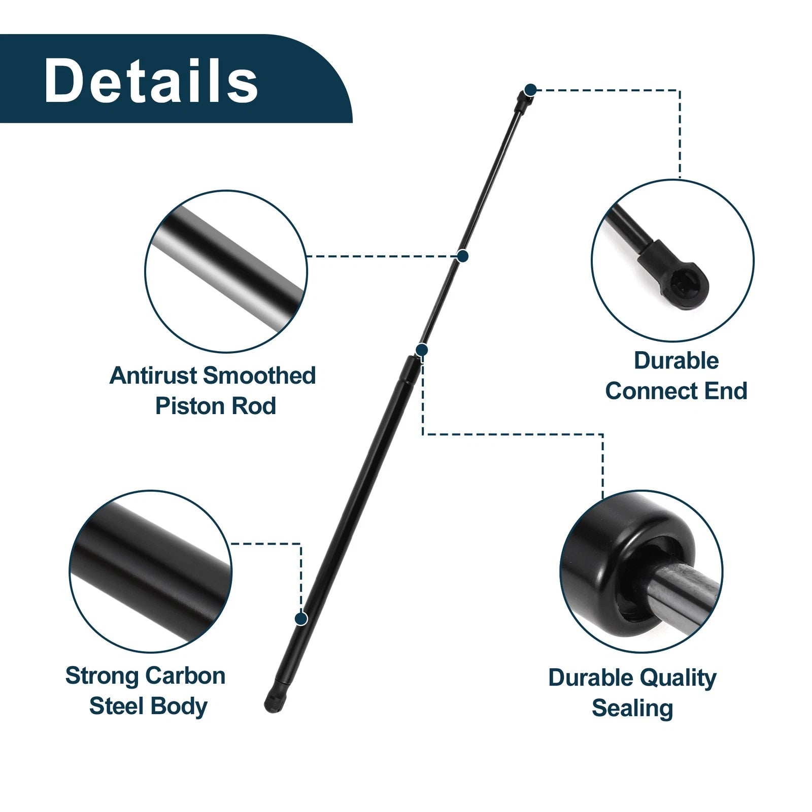 Front Hood Lift Supports Struts No. 51237016178 for BMW Z4 (2003–2008)