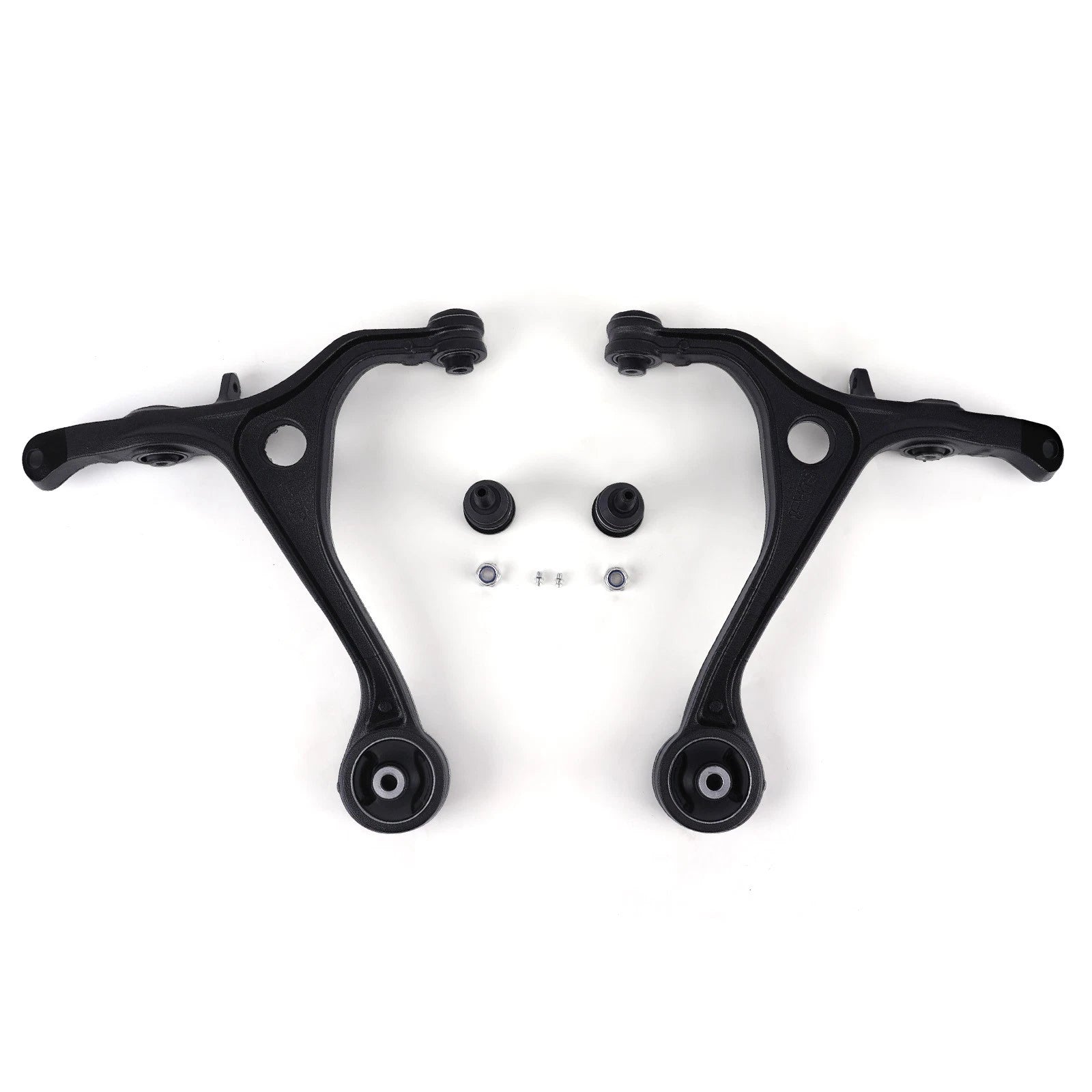 Set of 4 Front Lower Control Arms + Lower Ball Joints for Acura TL (2004–2006) K641543