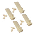 4 Pcs Seat Base Sliders for Renault, Mercedes-Benz