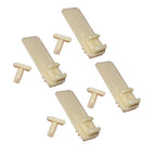 4 Pcs Seat Base Sliders for Renault, Mercedes-Benz