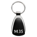 Black Teardrop Keychain - Officially Licensed for Infiniti M35