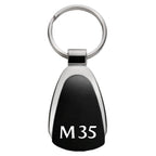 Black Teardrop Keychain - Officially Licensed for Infiniti M35