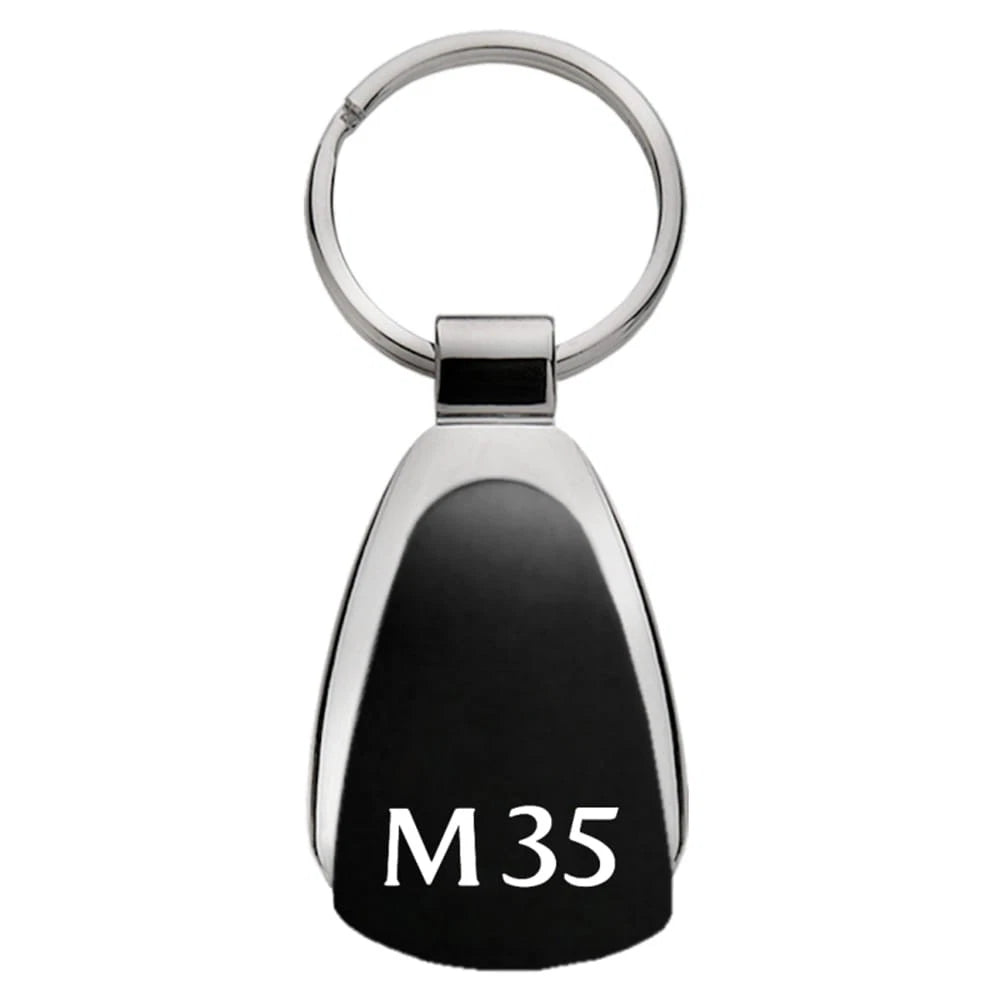 Black Teardrop Keychain - Officially Licensed for Infiniti M35