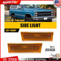 LED Amber Side Marker Lights for Chevy GMC C/K 1500 2500 C10 C20 (1981–1991)