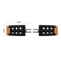Black Rider Foot Pegs for Harley Softail Street Bob Fat Bob (2018-2025)